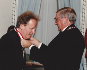 Anton receives the Order of Canada from The R.H. Roméo LeBlanc